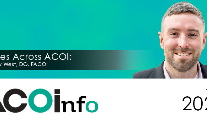 Voices Across ACOI: Zachary West, DO, FACOI